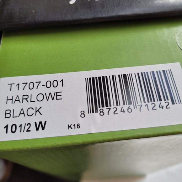 Trotters 'Harlowe' Leather Loafer (Flat) in Black 10.5 W NIB - Picture 5 of 9